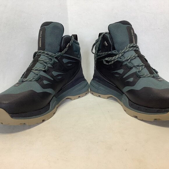NWT Men\'s Helly Hansen Traverse HT Waterproof Hiking Boots Size 7.5 Green/Gray main image 9